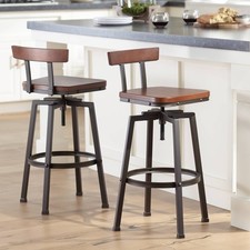 Radin Bronze Swivel Bar Stools