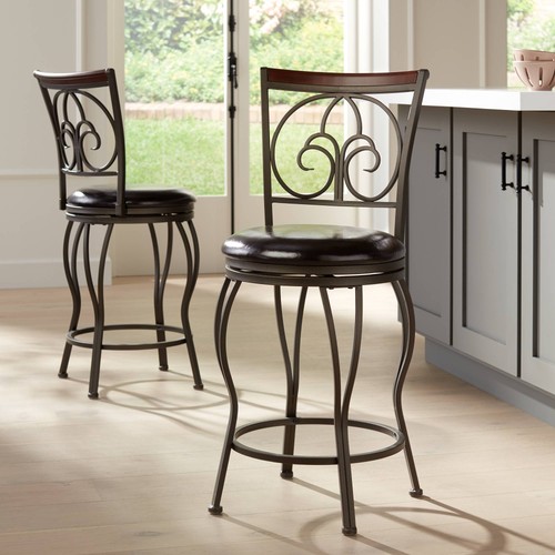 Colton metal swivel - bar, stools