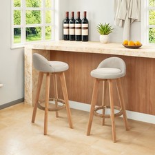 2PCS Bar Stools High Counter